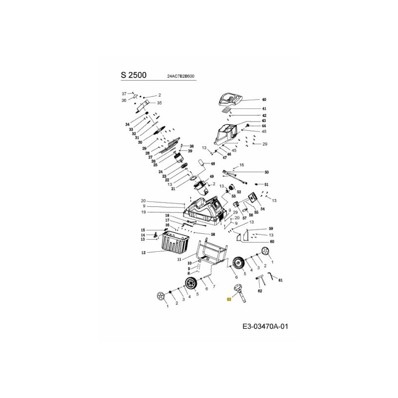RACLAGE D'AILES 092.64.115 ORIGINAL MTD