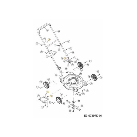 SCREW:MACHINE: 1/4-20 x.75:BUT 710-04064 ORIGINAL MTD | Newgardenstore.eu