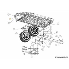 SHOULDER SCREW 738-05145 ORIGINAL MTD | Newgardenstore.eu