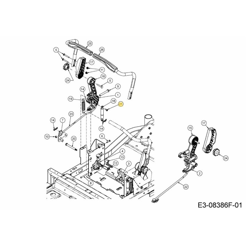 TORNILLO DE HOMBRO .394X.280 738-06055 ORIGINAL MTD