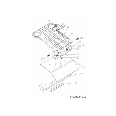 Schulterschraube .44DIAX.18NYLK 738-05190B ORIGINAL MTD | Newgardenstore.eu