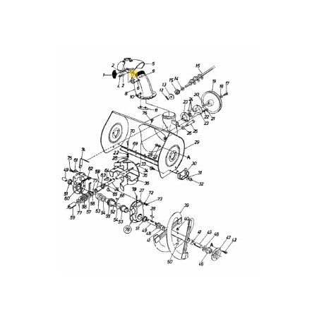 WASH:FLAT:0,526 x 1,280 x 0,101 736-0179 ORIGINAL MTD | Newgardenstore.eu