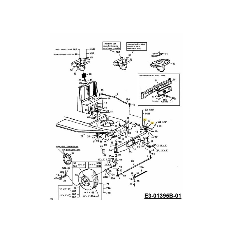 LAVAGE : À PLAT : 0,320 x 0,600 x 0,060 : HT 736-3081 ORIGINAL MTD