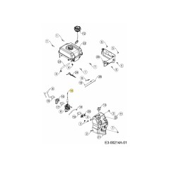 Wellen-Choke-Knopf 751-16894 Original MTD | Newgardenstore.eu