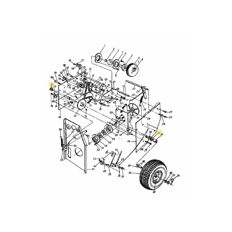 LAVADO: PLANO: 0,755 x 1,515 x 0,120 736-0315 ORIGINAL MTD