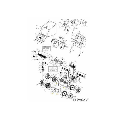 Achshalterungsplatte 707-06031 Original MTD | Newgardenstore.eu