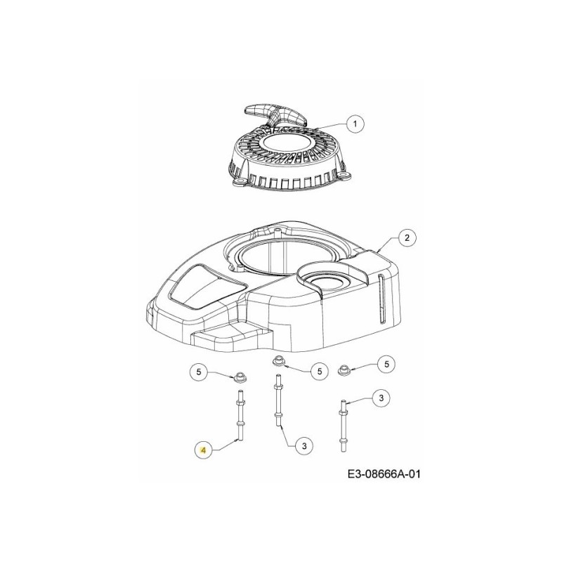 Bolzen M6x73 710-06209 Original MTD