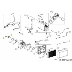 PERNO PRISIONERO M6X87 751-14425 ORIGINAL MTD