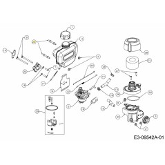 ESPÁRRAGO M6X59.5 751-15136 ORIGINAL MTD