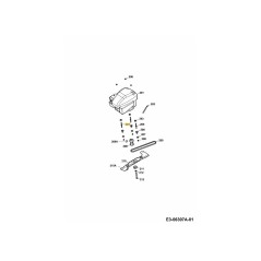 stay bolt 4001174 ORIGINAL MTD | Newgardenstore.eu