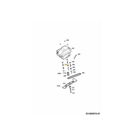 stay bolt 4001174 ORIGINAL MTD | Newgardenstore.eu