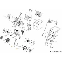 Achshalter 731-10153 Original MTD | Newgardenstore.eu