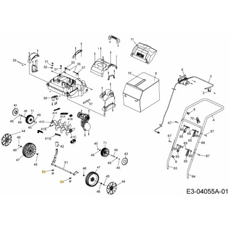 Achshalter 731-10153 Original MTD | Newgardenstore.eu
