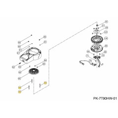 PERNO M6X95 751-17967A ORIGINALE MTD