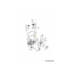 MOLLA, COMPRESSIONE KH-003085 ORIGINALE MTD | Newgardenstore.eu