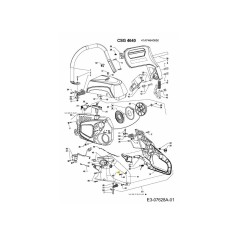 SQUARE NUT M5 SG-2044980 ORIGINAL MTD | Newgardenstore.eu