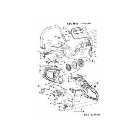 Vierkantmutter M5 SG-2044980 Original MTD | Newgardenstore.eu
