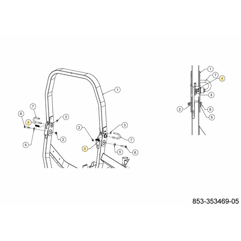 Federdämpfer 732-07546 Original MTD Federdämpfer 732-07546 Original MTD