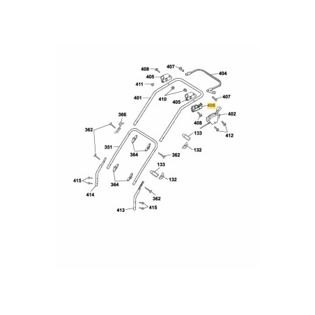 SUPPORT 4760106 ORIGINAL MTD | Newgardenstore.eu