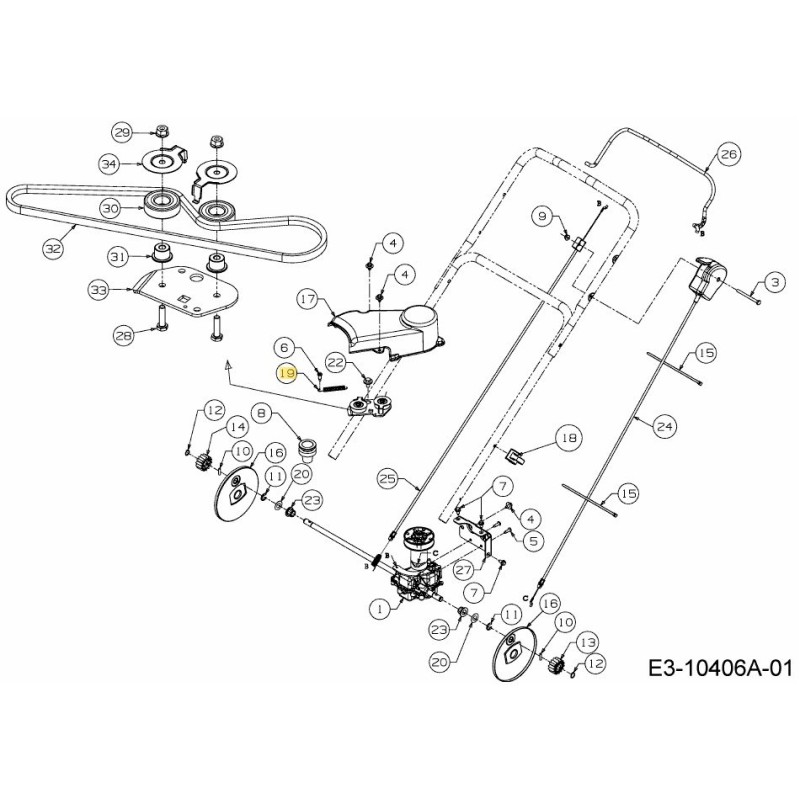 Resorte 732-04217 ORIGINAL MTD