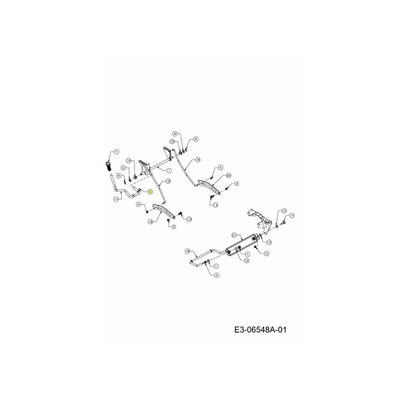 SPR:TORSN:46" LT-5 HNDL 732-04438 ORIGINAL MTD