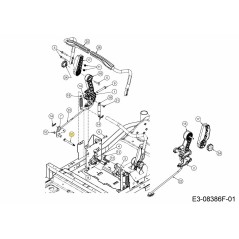 SHOULDER SCREW .491X3.937 738-05694 ORIGINAL MTD | Newgardenstore.eu