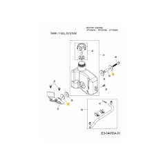 rondella 736-04456 ORIGINALE MTD