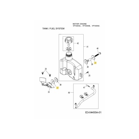 Unterlegscheibe 736-04456 ORIGINAL MTD | Newgardenstore.eu