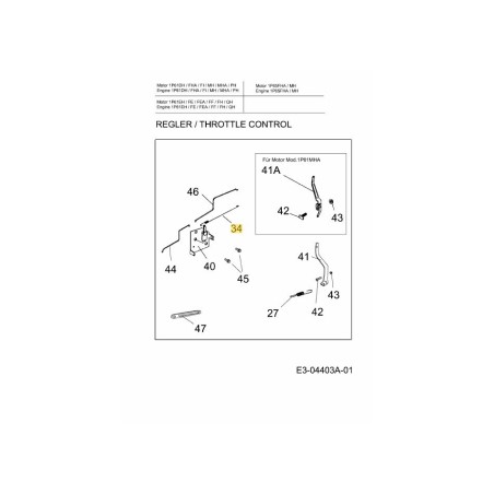 Spring Governor 751-11522 ORIGINAL MTD | Newgardenstore.eu
