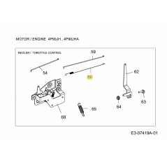 Spring Governor 751-12231 ORIGINAL MTD | Newgardenstore.eu