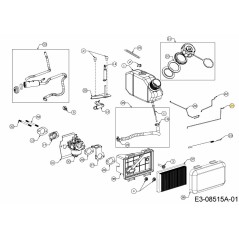 ASTA DI COMANDO DELL'ACCELERATORE 751-14410 ORIGINALE MTD | Newgardenstore.eu