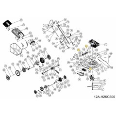 VIS AUTO-TARAUDANTE 092.70.063 ORIGINALE MTD | Newgardenstore.eu