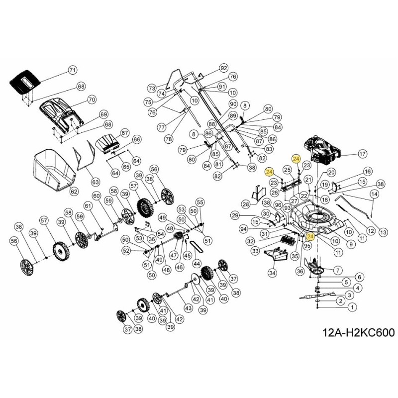 TAPPING SCREW 092.70.063 ORIGINAL MTD