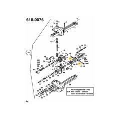 Axiallager 741-0589 Original MTD | Newgardenstore.eu