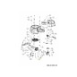 Tige de commande des gaz 751-15874 d'origine MTD
