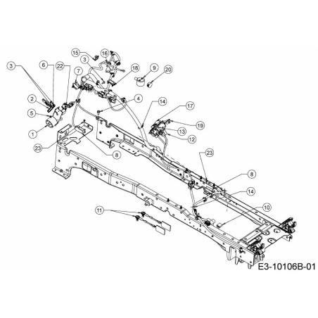 SWITCH:BAG FULL:ADJ:BASE 731-13470 ORIGINAL MTD | Newgardenstore.eu