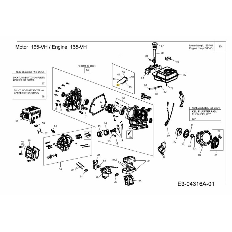 THROTTLE RETURN SPRING 751-10954 ORIGINAL MTD
