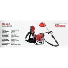 Freischneider ATTILA ATJ 45-Z mit KAWASAKI TJ 45E 45,4 cc Motor | Newgardenstore.eu