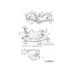 Unterlegscheibe 703-09934 Original MTD | Newgardenstore.eu