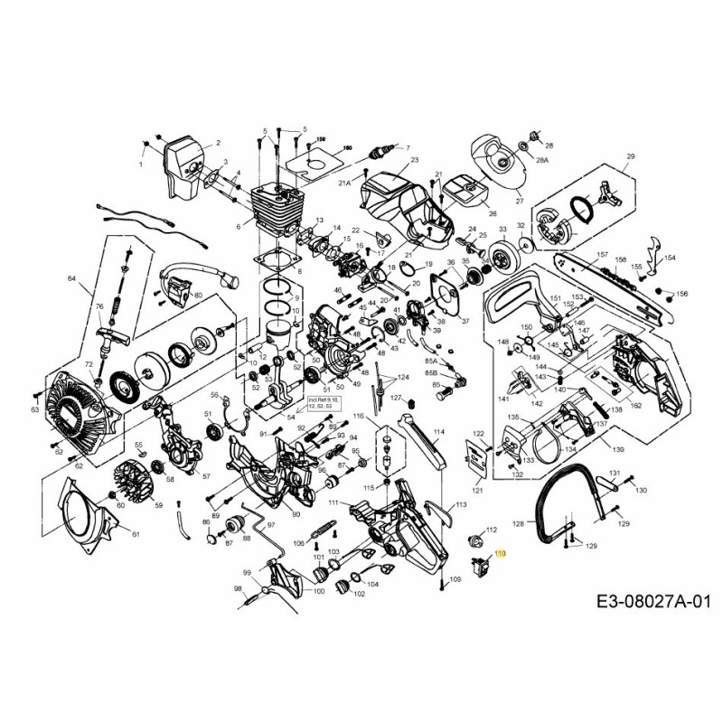 TAPPET SWITCH 092.63.185 ORIGINAL MTD