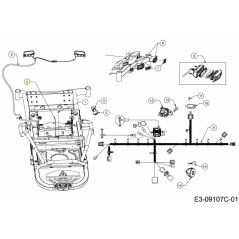 BATTERIA DI RITENZIONE 747-08170637 ORIGINALE MTD