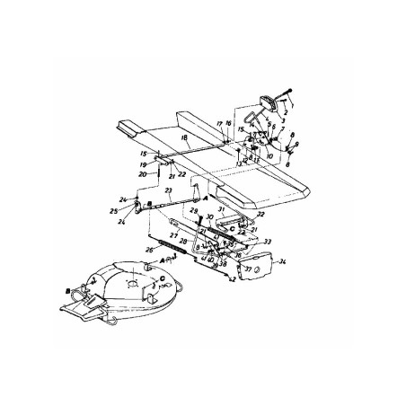 Abstandshalter 750-0515 Original MTD | Newgardenstore.eu