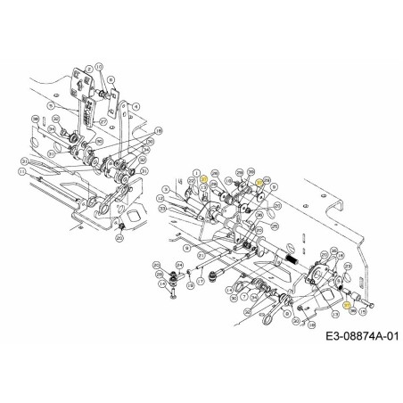 Abstandshalter 750-05369 Original MTD | Newgardenstore.eu