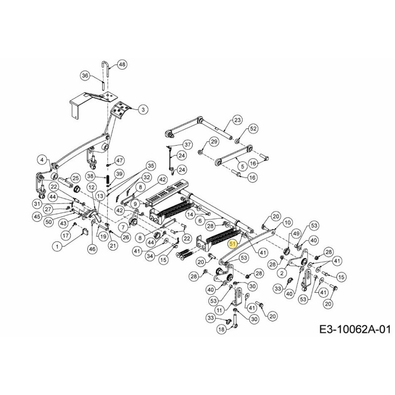 Poulie d'espacement 750-06078 ORIGINALE MTD