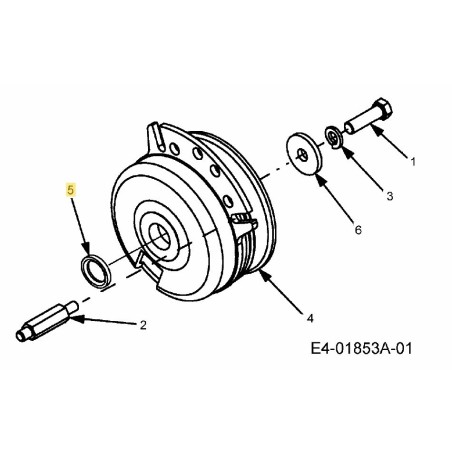 Polea espaciadora 750-3356 ORIGINAL MTD | Newgardenstore.eu