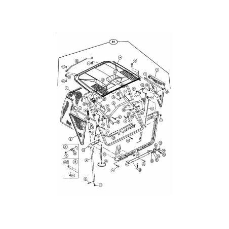 VIS HEXAGONALE 710-1724 ORIGINALE MTD | Newgardenstore.eu
