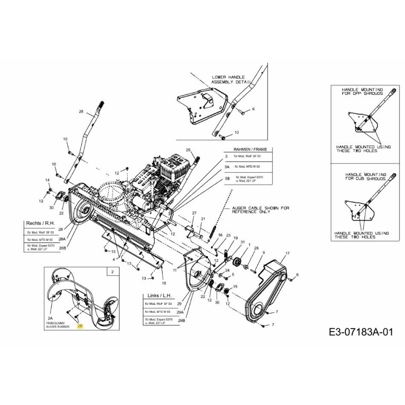VITE 1/4-14X.75 710-05058 ORIGINALE MTD