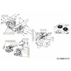 CLAMP:HOSE:24 726-05017 ORIGINAL MTD