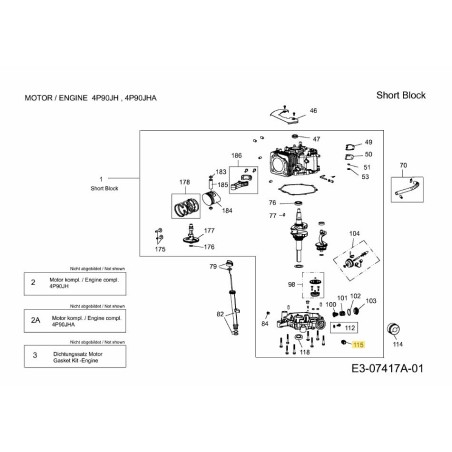 SCREW JOINT 751-12253 ORIGINAL MTD | Newgardenstore.eu