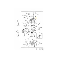 SEDE VALVOLA A OMBRELLO 751-12686 ORIGINALE MTD